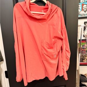 Coral hoodie free people